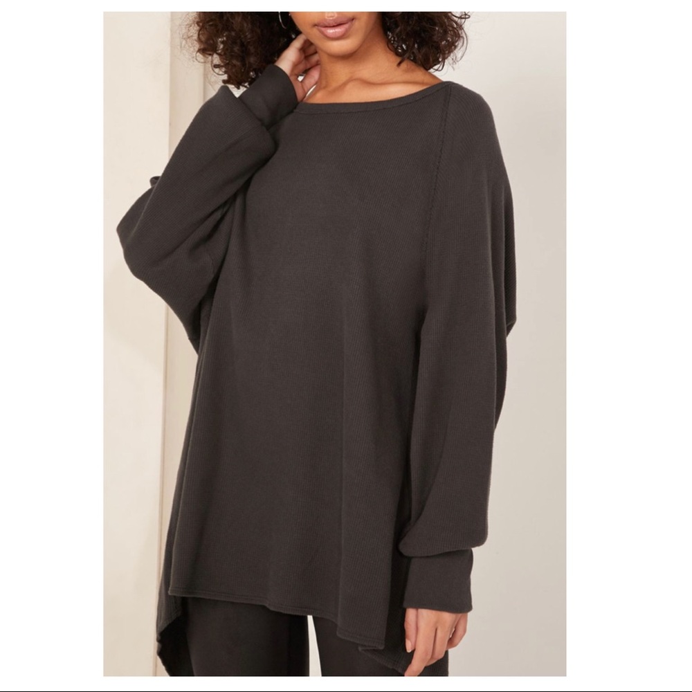 FREE PEOPLE BOHO TUNIC OVERSIZED PULLOVER TOP A2C - Picture 7 of 16